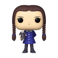 Funko Pop! Television: The Addams Family - Wednesday Addams (Diamond Glitter) (Black) (Special Edition) #811 Vinyl Figure