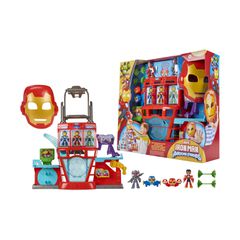 Hasbro Marvel Iron Man And His Awesome Friends: Iron Quarters Playset - Playset (G1259)