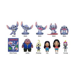 Monogram Disney: Lilo & Stitch Movie (Series1) (Blind Bag/Random) 3D Foam Bag Clips Figures (84060)