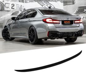 ΑΕΡΟΤΟΜΗ BMW 5-Series G30 Sedan & F90 M5 Design Gloss Black Rear Trunk Lip Spoiler Wing 2017-2023