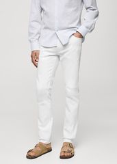 Jean Slim Fit Λευκό Μέγεθος 42 (32)