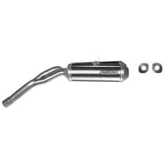 ARROW EXHAUST ALUMINIUM DARK STREET THUNDER STEEL END CAP YAMAHA FZ6 FAZER '04-'06