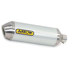 ARROW EXHAUST ALUMINIUM WHITE THUNDER STEEL CAP YAMAHA MT -03 '16-'17/'18-'19