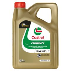 Λάδι κινητήρα Ημισυνθετικό CASTROL POWER 1 15W-50 MA2 4 λίτρα P01FC75-02