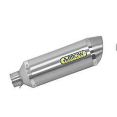 ARROW EXHAUST ALUMINIUM STREET THUNDER STEEL END CAP YAMAHA MT-09 '13-'20
