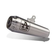 ARROW EXHAUST NICHROM PRO-RACE STEEL END CAP TRIUMPH SCRAMBLER 400 X '24