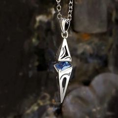 Blue pyramid αλυσίδα αντρική-thumb-2