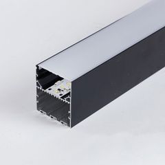 Φωτιστικό εξωτερικά γραμμικό 21,5W 60cm ενδιάμεσο φως 4000K 35-40v μαύρο 80x70