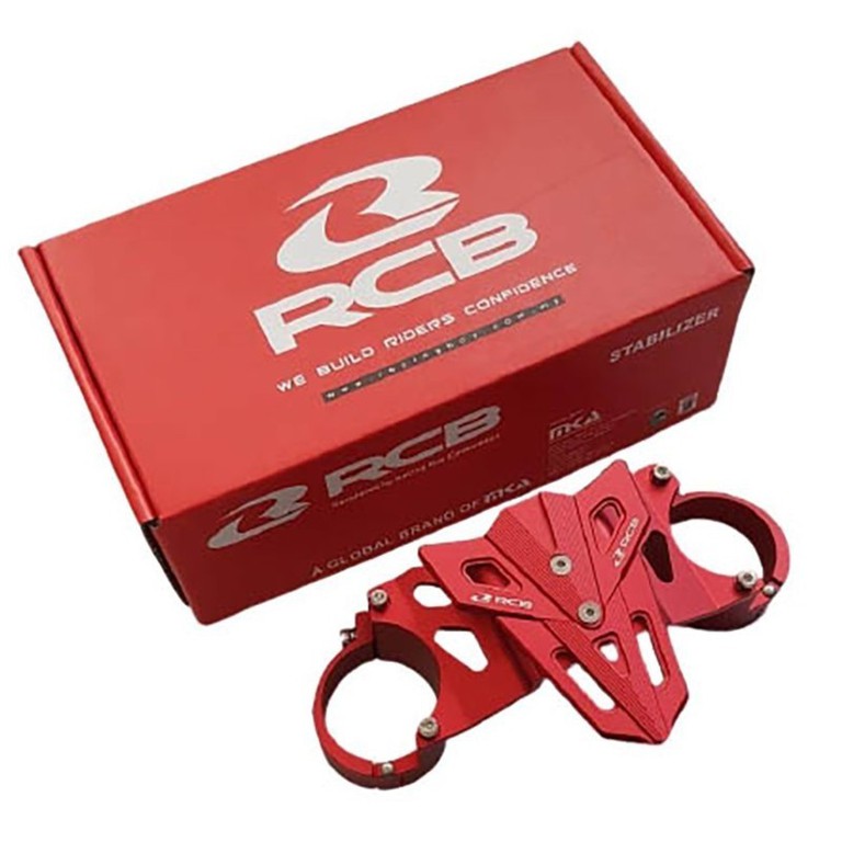 Γέφυρα Ενίσχυση Πηρουνιού Yamaha Crypton 135 RCB RACING BOY ALIEN-2 Κόκκινη