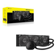 Corsair Nautilus 360 RS Υδρόψυξη Επεξεργαστή Τριπλού Ανεμιστήρα 120mm για Socket AM4/AM5/1700 (CW-9060089-WW)