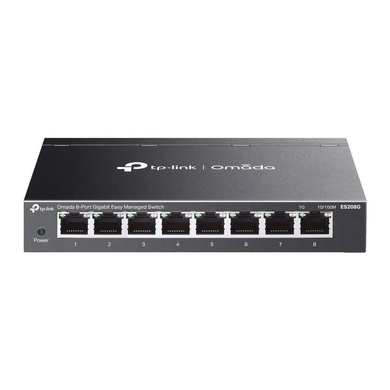 TP-LINK ES208G Omada Managed L2 Switch με 8 Θύρες Ethernet