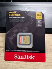 Sandisk Extreme SDXC 128GB Class 10 U3 V30 UHS-I
