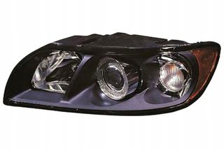 Προβολέας Volvo S40, V50 2004-2007 μαύρο -Αριστερή πλευρά