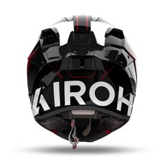 Airoh GP800 Must Red Gloss + Extra Dark Smoke Ζελατίνα-thumb-1