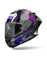 Airoh GP800 Must Blue Gloss + Extra Dark Smoke Ζελατίνα