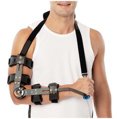 Τηλεσκοπικός λειτουργικός νάρθηκας αγκώνος “Rom Orthosis”