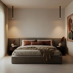 Φωτιστικό Downlight Σποτ για Λάμπα MR16 με Ντουί GU10 AC 220-240V IP20 - Μαύρο Ματ - Μ6 x Π6 x Υ60cm
