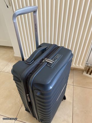 Carry on Καμπίνας Βαλίτσα Samsonite VOLTAGE DLX με θύρα USB σε άριστη κατάσταση-thumb-4