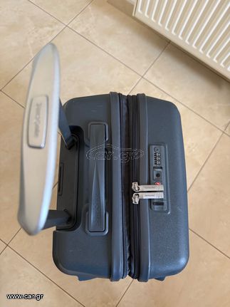Carry on Καμπίνας Βαλίτσα Samsonite VOLTAGE DLX με θύρα USB σε άριστη κατάσταση-thumb-6