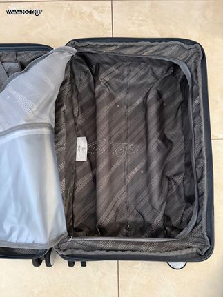 Carry on Καμπίνας Βαλίτσα Samsonite VOLTAGE DLX με θύρα USB σε άριστη κατάσταση-thumb-9