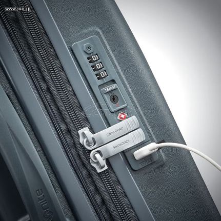 Carry on Καμπίνας Βαλίτσα Samsonite VOLTAGE DLX με θύρα USB σε άριστη κατάσταση-thumb-12