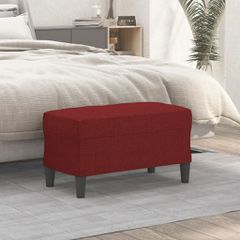 Πάγκος μπορντό 70 x 35 x 41 εκ. Υφασμάτινος 349389