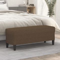 Πάγκος Καφέ 100x35x41 εκ. Υφασμάτινος 349410