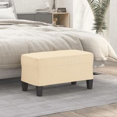 Πάγκος Κρεμ 70 x 35 x 41 εκ. Υφασμάτινος 349433