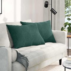Μαξιλάρι Καναπέ 2 pcs Σκούρο Πράσινο 70 x 50 cm 42013758