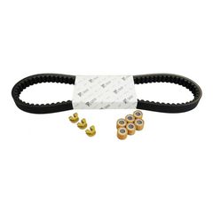 ΠΑΚΕΤΟ KIT SERVICE ΜΕΤΑΔΟΣΗΣ ΓΝΗΣΙΟ 1R000450 PIAGGIO BEVERLY 125 2005-2012 / CARNABY 2007-2010 / X10 125  ΙΜΑΝΤΑΣ ΚΙΝΗΣΗΣ + ΜΠΙΛΙΕΣ (ΡΑΟΥΛΑ) + ΓΛΥΣΤΡΕΣ (ΟΔΗΓΟΙ)