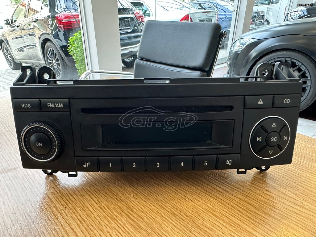 RADIO CD ΓΝΗΣΙΟ ΓΙΑ W169 Α CLASS KAI B CLASS ΚΩΔΙΚΟΣ A1698702389001