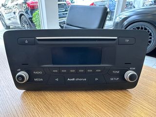 RADIO CD ΓΙΑ AUDI A1 A3 ΓΝΗΣΙΟ ΚΩΔΙΚΟΣ AUZAZ1R0686666