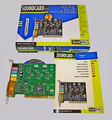 Sound Card  SAFEWAY pci CMI8738 5.1 κάρτα ήχου καινούργια