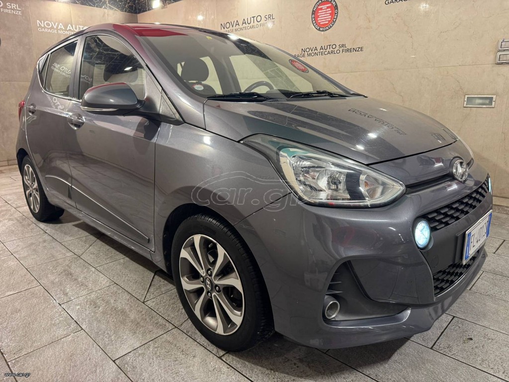 Hyundai i 10 2017 1.0*FULL EXTRA*ESP*ΖΑΝΤΕΣ*ΠΡΟΒΟΛΕΙΣ*LED*CLIMATRONIC*ΟΘΟΝΗ*