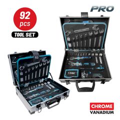 BORMANN Pro BHT5170 Σετ Εργαλεία Χειρός 92 Τεμαχίων Cr-V σε Βαλίτσα Αλουμινίου ( 078449 )