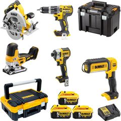 DCK500P3T-QW 18V XR BRUSHLESS Σετ Εργαλείων Μπαταρίας - 18V - 20V - DEWALT (#DCK500P3T-QW)