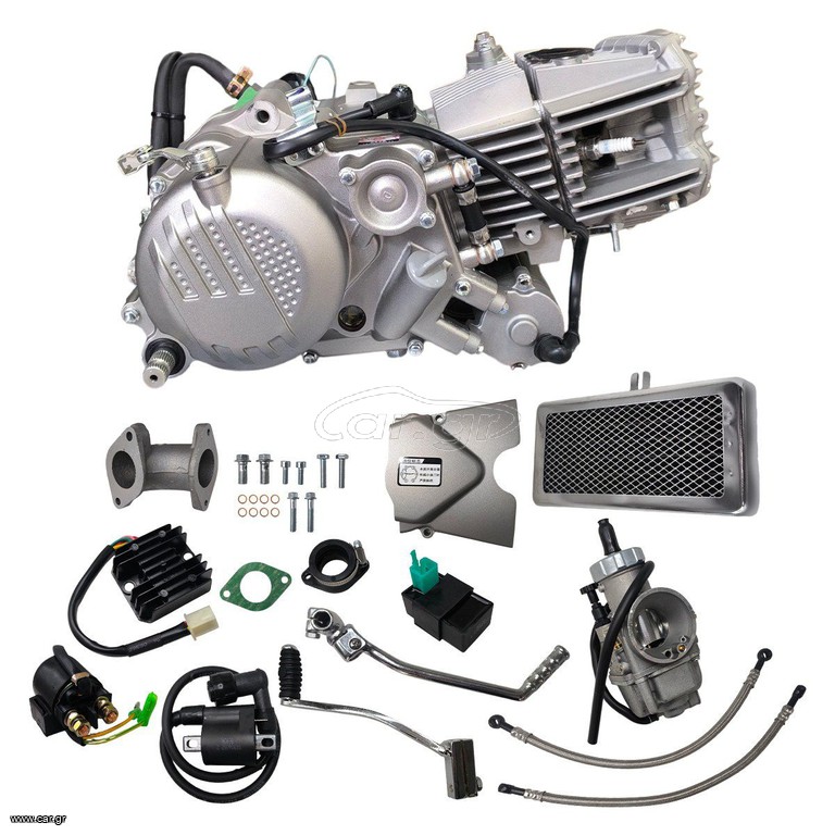 ΜΟΤΕΡ RACING 190CC 2V ΜΕ ΨΥΓΕΙΟ / ΑΝΟΡΘΩΤΗ / ΗΛΕΚΤΡΟΝΙΚΗ / ΠΟΛ/ΣΤΗ / ΡΕΛΕ ΜΙΖΑΣ / ΛΑΙΜΟ ΚΑΙ ΚΑΡΜΠΥΡΑΤΕΡ