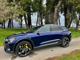 Audi e-tron 2021 55 S-line Virtual Mirrors + Night Vision + HUD + Panorama +-thumb-4