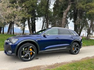 Audi e-tron 2021 55 S-line Virtual Mirrors + Night Vision + HUD + Panorama +-thumb-11