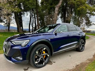 Audi e-tron 2021 55 S-line Virtual Mirrors + Night Vision + HUD + Panorama +-thumb-25