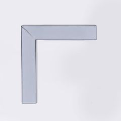 Φωτιστικό εξωτερικά γραμμικό γωνία 100x100 71,4W θερμό φως 3000K 35-40v λευκό 80x70