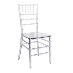 Καρέκλα Tiffany pakoworld διάφανο pc 38x38.5x88εκ