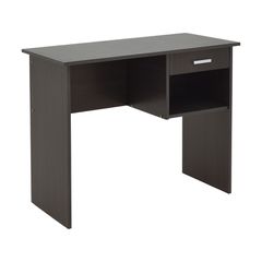 Γραφείο εργασίας με συρτάρι Michael pakoworld γκρι 88x45x72εκ