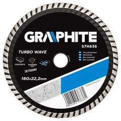Δίσκος Κοπής Διαμαντιού 180 x 22,2 mm Turbo Wave