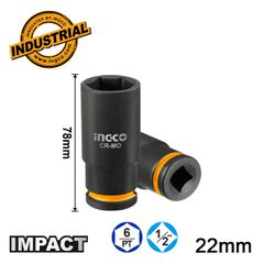 Καρυδάκι Μακρύ Impact-Αέρος 1/2 22mm