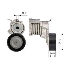 Τεντωτήρας ιμάντα, ιμάντας poly-  DriveAlign™