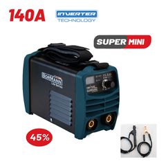 BORMANN BIW1545 Ηλεκτροκόλληση Inverter 140A Ηλεκτροδίου MMA με Ψηφιακή Οθόνη ( 043157 )