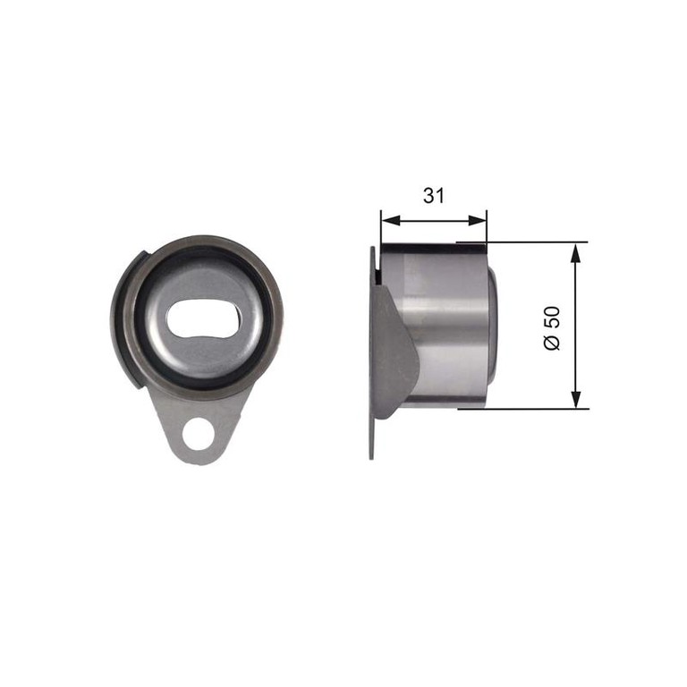 Τεντωτήρας, οδοντ. ιμάντας  PowerGrip™
