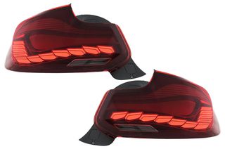 Πίσω Φώτα Oled Κατάλληλα Για Bmw Σειρά 2 F22 F23 M2 F87 (2014-2020) Δυναμικά Φώτα Στροφής Μετατροπή Σε Σχέδιο M4