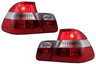 Πίσω Φώτα Κατάλληλα Για Bmw Σειρά 3 E46 Sedan (05.1998-08.2001) Κόκκινα & Λευκά